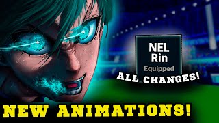 NEL RIN'S CURVE SHOT REMOVED... AND HERE'S WHAT'S NEW (+ NEW ANIMATIONS!) | Blue Lock Rivals
