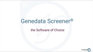 Genedata Screener - Unify Analysis into One Platform