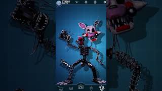 Withered Mangle FNaF Workshop Animation