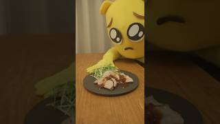 Roast Pork with Ponzu berry sauce ASMR 🐷#cooking #comedy #asmr #recipe #ponzu