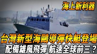 【台灣海上新利器】新型海鷗級導彈快艇登場，配備雄風飛彈、航速全球前三，首度外銷至巴拉圭！#台灣 #軍武