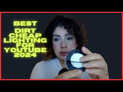 Best Budget Lighting for YouTube by Yourself 2024