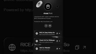 ( ◉ - ◉ ) RICE AI Airdrop: Complete Zealy Tasks & Unlock Discord Roles #RICEAI