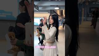 台韓交流賽 野生Mimi跟珉貞跟大家👋 #cheerleader #korea #kpop #大巨蛋