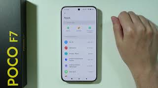 POCO F7: How to Find System Apps