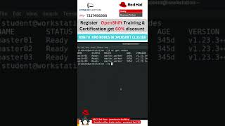 OpenShift Training & Certification | RedHat | Hyderabad | India #openshift #hyderabad #redhat #ex280