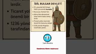 İdil Bulgar Devleti #osmanlı #tarih #shorts