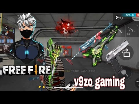 free fire training ground headshot game play. v9zo gaming. only headshot gameplay. 99+ killed