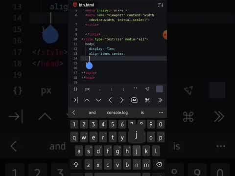 create simple button with html only #coding