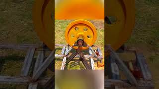 how to make electric free energy with spring #free #election #flywheel #diycrafts #shorts