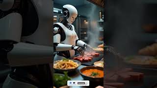 Ultra-Realistic AI Chef Cooks 5 Dishes at Once | Futuristic Robot Kitchen in 4K