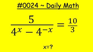 Mexico 🇲🇽 ✍️| Solve for x | #daily_math