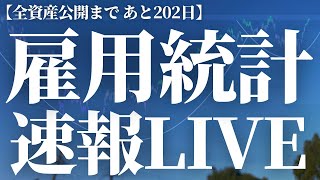 【799話】今後の相場を左右する「超重要雇用統計ライブ」！！！