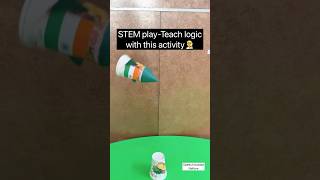 Teach physics with out books- try this rocket activity 📚🚀#stem #diy #craft #handsonactivitites