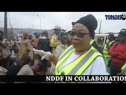TOPADIS TV. NDDF IN COLLABORATION WITH NAF AND CRIME ALERT ON ENVIRONMENTAL SANITATION IN IB.