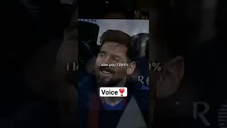 messi voice. need template. i fav payer