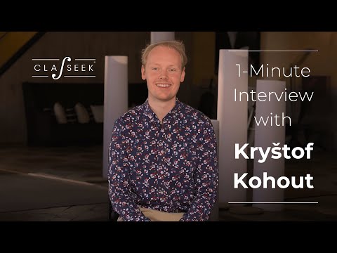 Introducing Kryštof Kohout