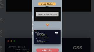 Mind-Blowing Inverted Text Effect in Just 15 Seconds! 💡💻