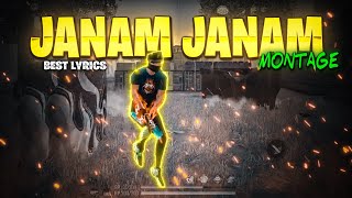 JANAM JANAM SATH  CHALNA YAHI Free Fire status ll free fire short status ll free fire best montage