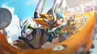 《Garena 傳說對決》靈靈「噴漆兔兔」造型展示影片