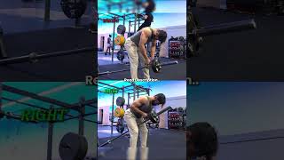 T-Bar Row: Correct vs. Wrong Form (Fix These Common Mistakes!) #fitness #tbarrow