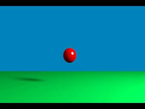 Blender for beginners: Bouncing Ball קורס בלנדר למתחילים : הכדור הקופץ