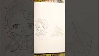 Tanjiro Kamado x Egyptian trend 🏜️|Egyptian Trend|#gbtart #kny#tanjiro #ytshots