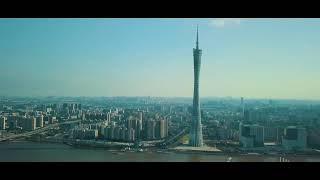 Guangzhou: The Southern Gateway to China 4K Aerial  China 航拍