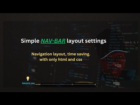 Simple Navbar with cool transitions. HTML and CSS