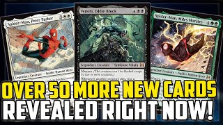 HUGE Wave of Spider-Man Reveals! 50+ New Cards Revealed! - Magic: The Gathering