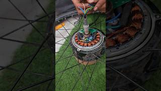 what inside Cycle hub motor ⚡
