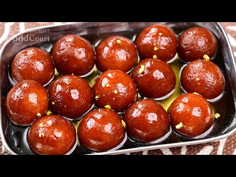 Soft Gulab Jamun Recipe/ Gulab Jamun With Milk Powder/ Diwali Sweets