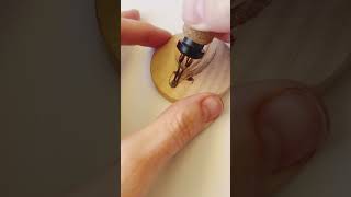 Watch this satisfying wood burning art come to life #shorts #woodburning #plants