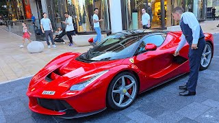 BILLIONAIRE Driving RARE Ferrari LaFerrari in MONACO !