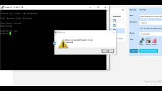 testing command filtering