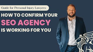 How to Confirm Your #SEO Agency is Working for Your #PersonalInjuryLawFirm #shorts