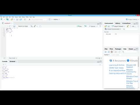 Variables and comments