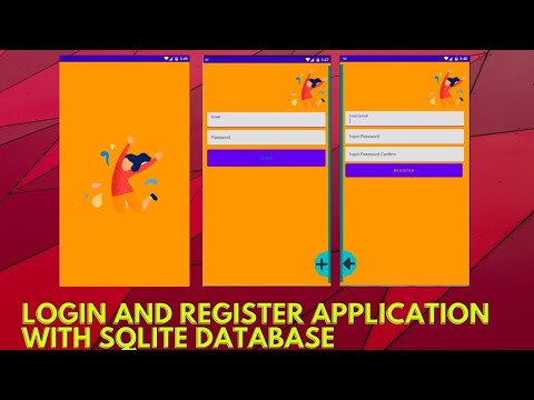 #Shorts Login and register form using SQLite database in android studio