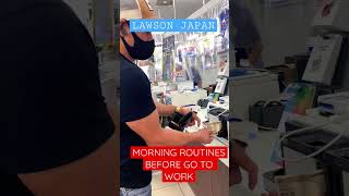 LAWSON JAPAN/MORNING ROUTINES #shorts #japan #lawson