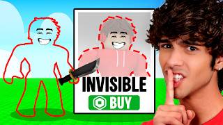 I Cheated With 100% INVISIBILITY in Roblox!