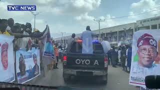 Kano Residents Warmly Receive President Tinubu As He Pays Condolence Visit To Dantata's Family