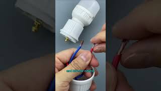 How to Connect a Bulb Holder – Easy Guide. #BulbHolder #WiringTips #DIYElectrical #ElectricianTips