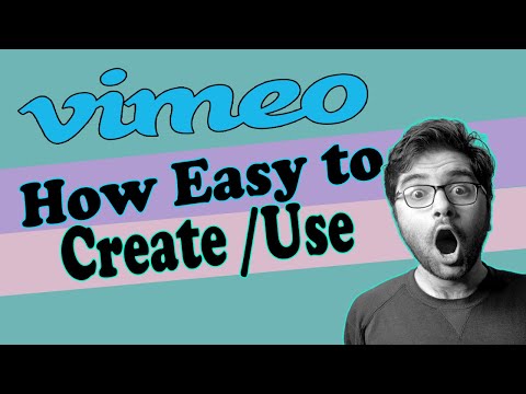 How easy to use vimeo 😮top video sharing site