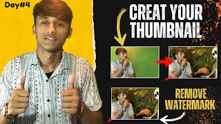 Use 👆 AI Tools If You Are A Youtube Creator | Remove Adobe Firefly watermark | Hd thumbnail Day#4