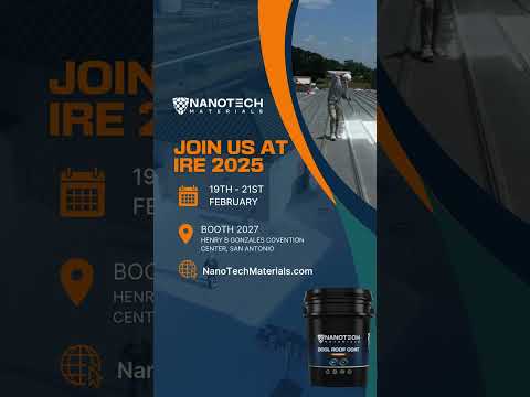 LIVE from IRE 2025 – See Cool Roof Coat in Action!