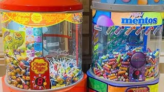 【candy machine 】【お菓子 自販機】【candy dispenser】 chupa chups & mentos candy vending machines 🍬 Japan