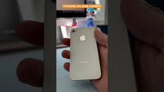 Apple iphone 4 in 2023!!#canada #apple #shorts #reels #tech #iphone4 #nostalgia #iphone #trending