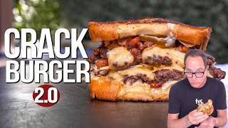 CRACK BURGER 2.0: WE MADE IT EVEN MORE ADDICTIVE 🍔💥 | SAM THE COOKING GUY