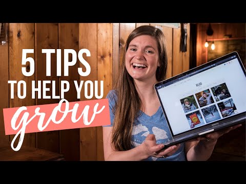 CREATE A SUCCESSFUL BLOG | 5 Easy Tips To Help You Grow And Start A Successful Blog