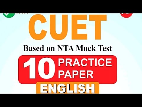 English cuet mock test ll Cuet mock test English #shorts #cuet #english #mocktest #2022